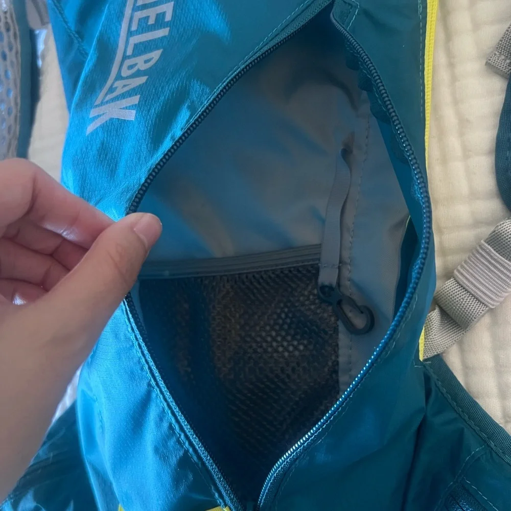 CamelBak Teal Hydration Backpack with Lime Accent